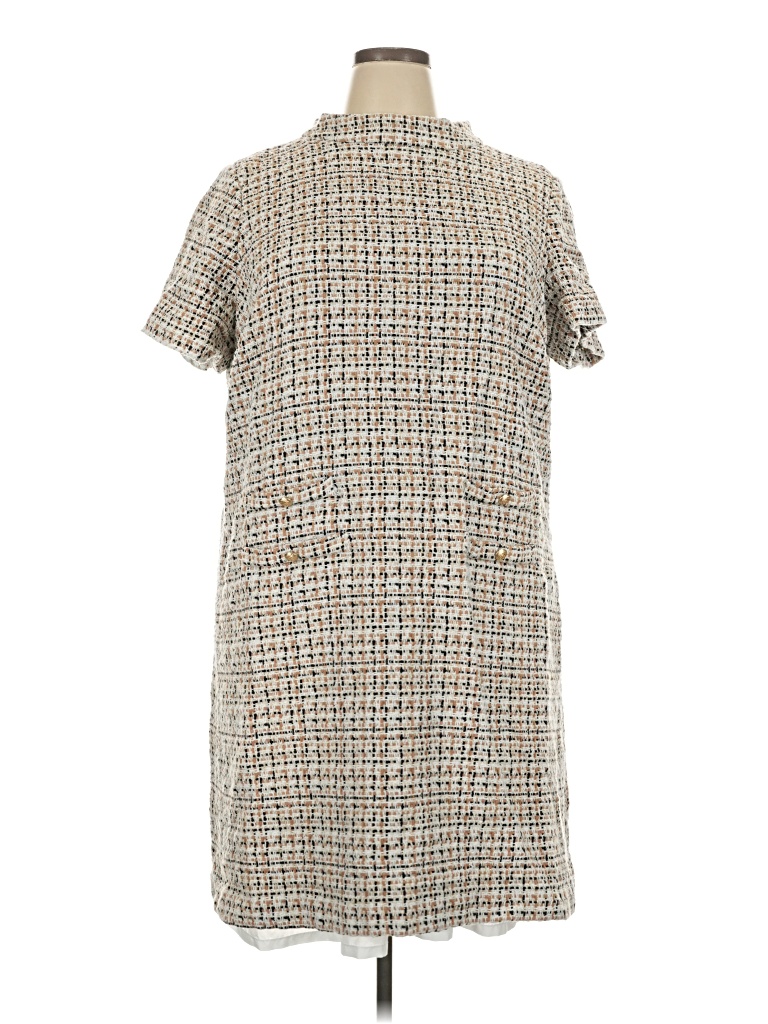 Pre-owned Talbots Casual Dress In Gray