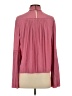 A.L.C. 100% Polyester Burgundy Long Sleeve Blouse Size 0 - photo 2