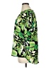 Cato 100% Polyester Tropical Green Short Sleeve Blouse Size XL - photo 5