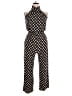 En Focus Studio Hearts Black Jumpsuit Size 14 - photo 1