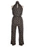 En Focus Studio Hearts Black Jumpsuit Size 14 - photo 2