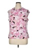 Kasper Pink Sleeveless T-Shirt Size XL (petite) - photo 1