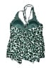 Kona Sol Camo Green Swimsuit Top Size 3X - photo 2
