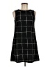 Ginger G. Argyle Black Casual Dress Size M - photo 1