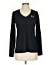 Under Armour 100% Polyester Black Long Sleeve T-Shirt Size S - photo 1