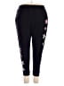 Torrid Stars Black Sweatpants Size 2X (2) - photo 1