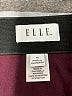 Elle Plaid Burgundy Formal Skirt Size M - photo 4