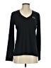 Under Armour 100% Polyester Black Long Sleeve T-Shirt Size S - photo 1