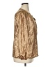 Unbranded 100% Polyester Metallic Gold Long Sleeve Blouse Size XL - photo 4