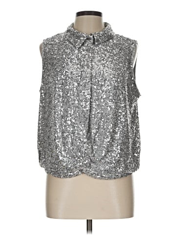 Halston Sleeveless Blouse (view 1)