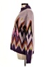 Francesca's Chevron-herringbone Purple Pullover Sweater Size M - photo 5