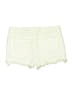 Ann Taylor LOFT Ivory Denim Shorts Size 8 - photo 2