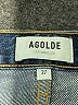 AGOLDE 100% Cotton Blue Jeans Size 27 waist - photo 7