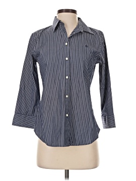 Lauren by Ralph Lauren 3/4 Sleeve Button-Down Shirt (view 1)