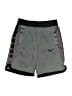 Nike 100% Polyester Graphic Gray Athletic Shorts Size M (kids) - photo 1