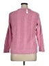 Talbots 100% Cotton Pink Pullover Sweater Size 1X - photo 2
