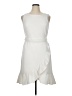 Calvin Klein 100% Polyester Solid Ivory Cocktail Dress Size 14 - photo 1