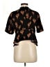 A.L.C. 100% Polyester Orange Short Sleeve Blouse Size 8 - photo 2