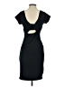 MICHAEL Michael Kors Solid Black Casual Dress Size XS - photo 2