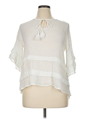 SOFIA 3/4 Sleeve Blouse (view 1)