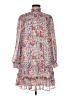 CeCe 100% Polyester Paisley Gray Casual Dress Size M - photo 1