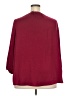 Simplee 100% Polyester Burgundy 3/4 Sleeve Blouse Size 2X - photo 2