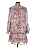 CeCe 100% Polyester Paisley Gray Casual Dress Size M - photo 2