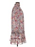 CeCe 100% Polyester Paisley Gray Casual Dress Size M - photo 4