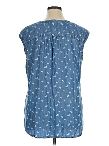 Natural Reflections Sleeveless Blouse (view 2)