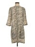 Equipment Animal Print Ivory Casual Dress Size S - photo 1