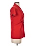 DKNY Red Short Sleeve Blouse Size S - photo 4