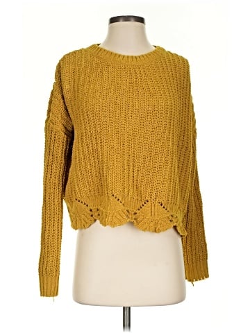 Hem & Thread Pullover Sweater (view 1)