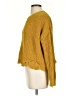 Hem & Thread 100% Polyester Yellow Pullover Sweater Size S - photo 5
