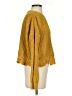 Hem & Thread 100% Polyester Yellow Pullover Sweater Size S - photo 4