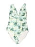 Old Navy Tropical Ivory One Piece Swimsuit Size XL - photo 1