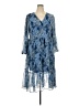 Joie 100% Polyester Paisley Blue Casual Dress Size XXL - photo 1