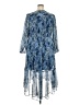 Joie 100% Polyester Paisley Blue Casual Dress Size XXL - photo 2