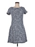 Ann Taylor LOFT Tweed Gray Casual Dress Size 4 - photo 1