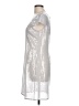 Unbranded Metallic Silver Cocktail Dress Size L (estimated) - photo 5
