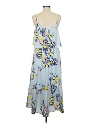 Kaari Blue Casual Dress (view 2)