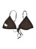 No Boundaries Chevron-herringbone Brown Swimsuit Top Size XXL - photo 2