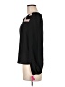 Xhilaration 100% Polyester Black Long Sleeve Blouse Size M - photo 5