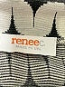 Renee C. Graphic Ivory Casual Skirt Size M - photo 4