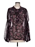 Sanctuary 100% Polyester Purple Long Sleeve Blouse Size L - photo 1