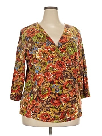 Talbots Outlet 3/4 Sleeve Blouse (view 1)
