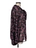 Sanctuary 100% Polyester Purple Long Sleeve Blouse Size L - photo 4