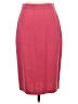 St. John Collection Solid Red Wool Skirt Size 4 - photo 2