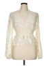 Sincerely Jules 100% Polyester Ivory Long Sleeve Blouse Size XL - photo 1