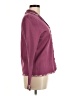 Pendleton Burgundy Long Sleeve Silk Top Size M - photo 4