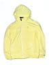 Tommy Hilfiger 100% Nylon Solid Yellow Windbreaker Size 12 - 14 - photo 1